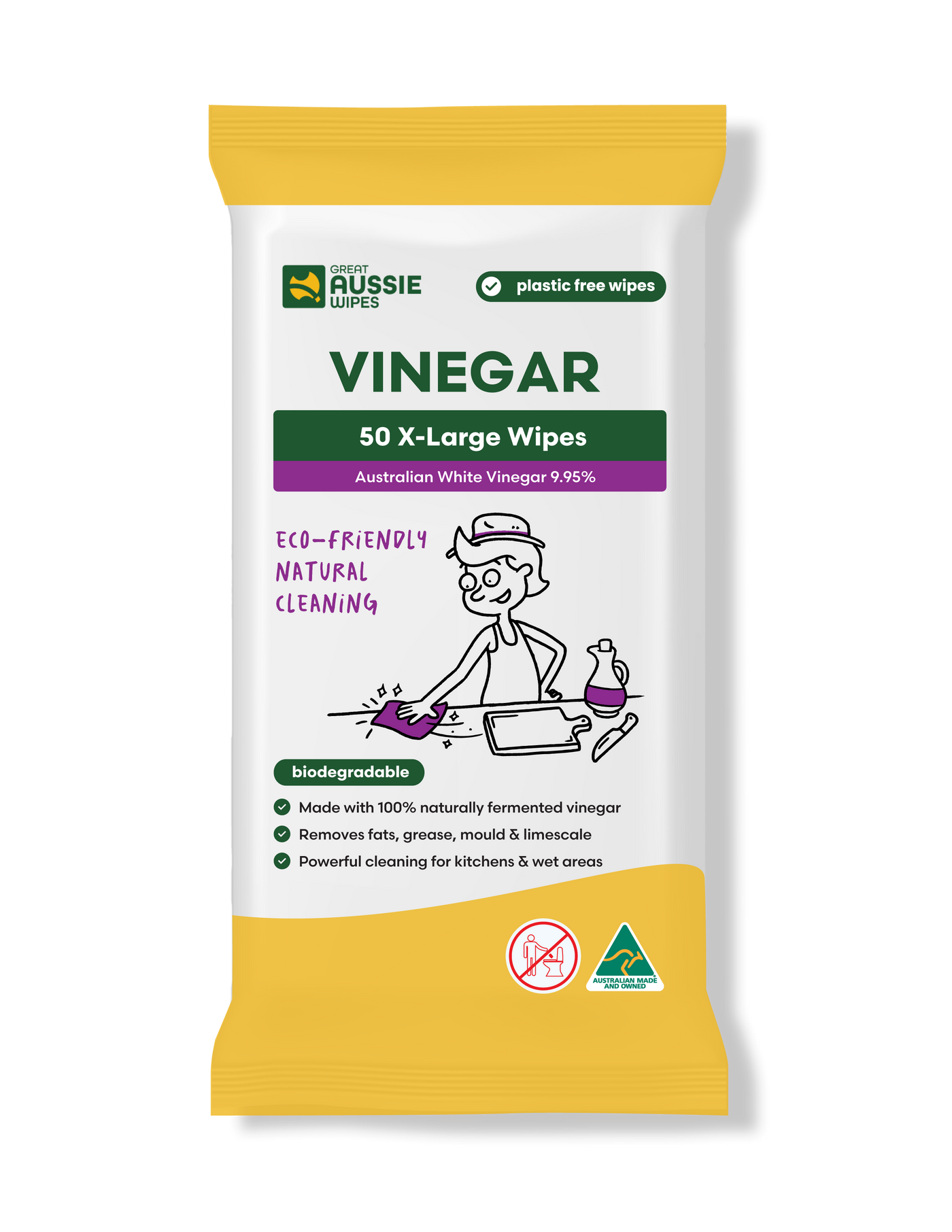 Vinegar Wipes