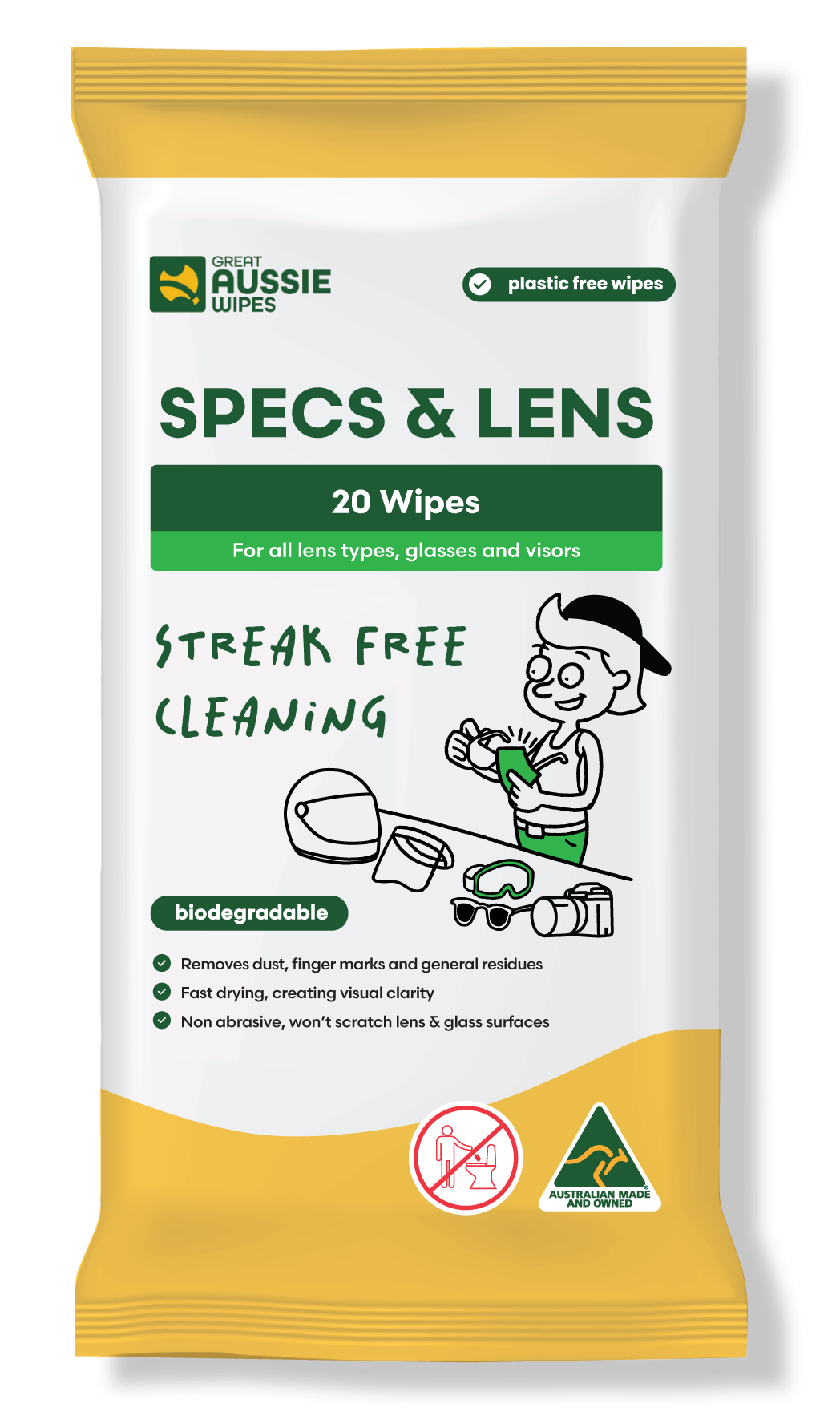 Specs & Lens Wipes